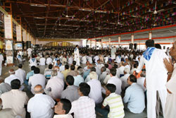 A view of the congregation